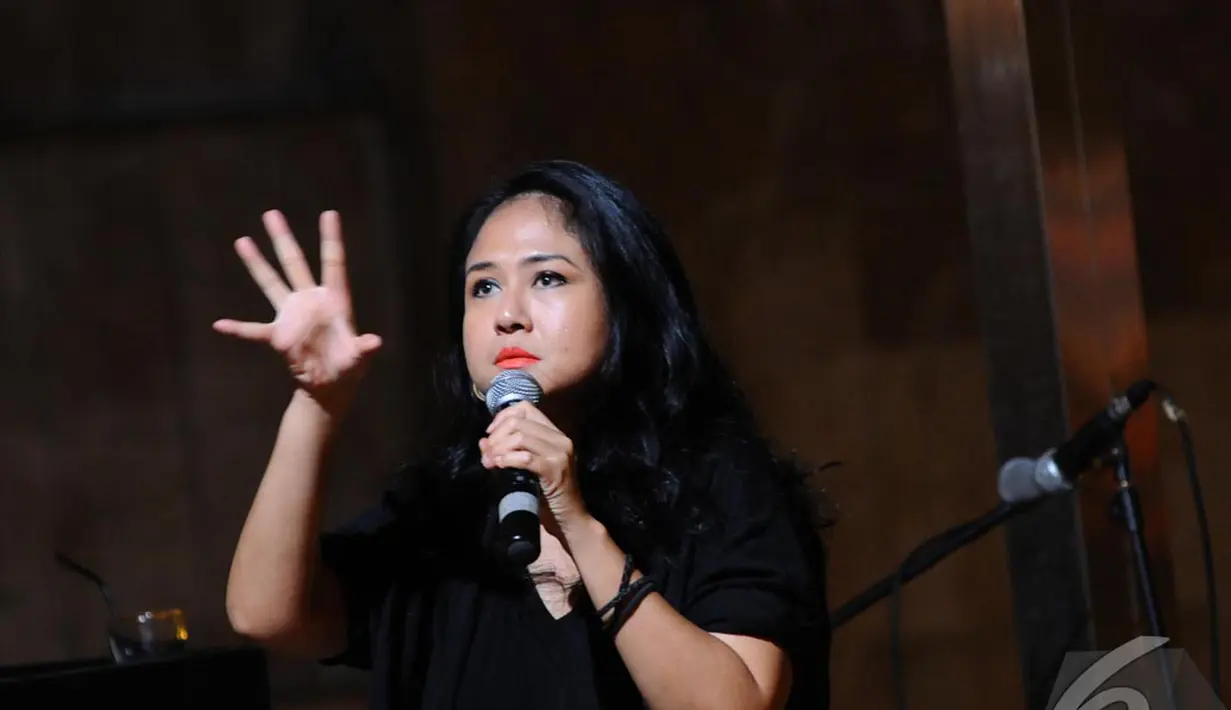 Bahkan saat disibukkan dengan berbagai aktivitas dan berpuasa Ramadan pun, Ria tetap merasa tidak mudah lelah setelah mengubah pola makannya, Jakarta, Sabtu (19/07/2014) (Liputan6.com/Andrian M Tunay)