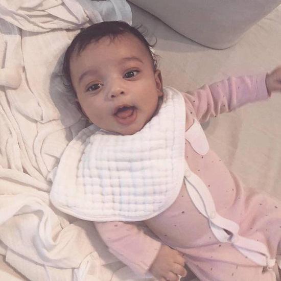 Baby Chi makin cantik, lucu, dan menggemaskan © instagram.com/kimkardashian
