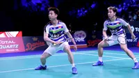 Ganda putra Indonesia, Kevin Sanjaya Sukamuljo/Marcus Fernaldi Gideon. (PBSI)