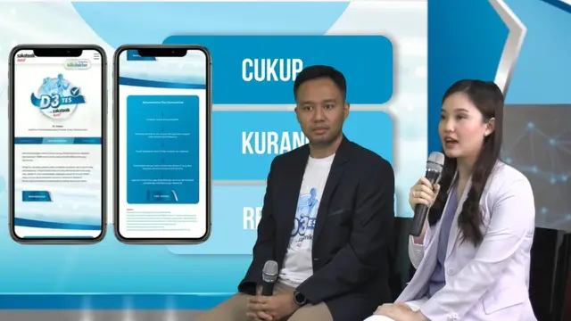 Cek potensi kadar vitamin D dalam tubuh lewat D3TES