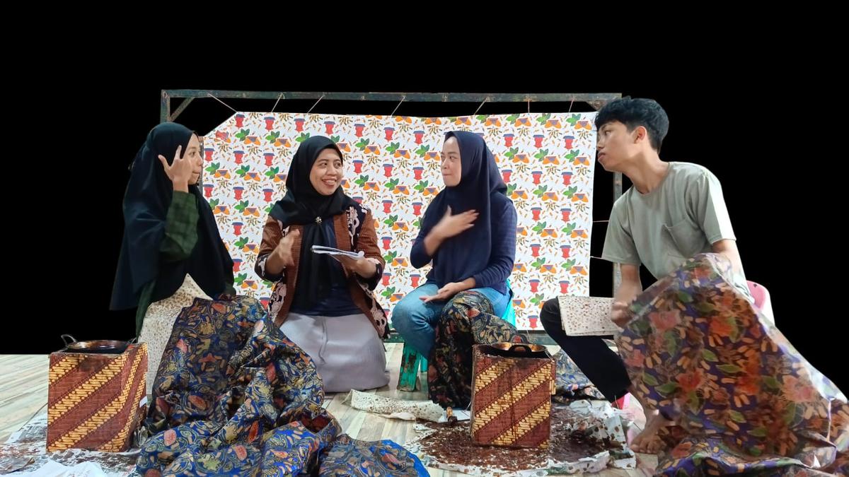 Cerita Batik Muria Kudus Bersama Pertamina Pertapreneur Aggregator Latih Kemandirian Disabilitas dan Kaum Rentan