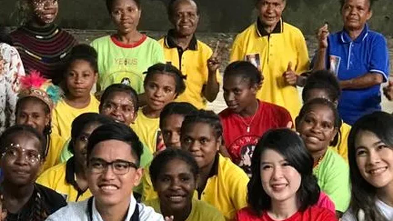 Kaesang Berikan Kiat Kewirausahaan ke Anak Muda di Sentani