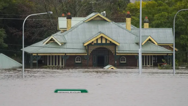 Penampakan Banjir yang Melanda Sydney