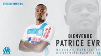 Patrice Evra resmi bergabung dengan Marseille. (doc. Olympique Marseille)