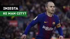 Pep Guardiola ingin membawa Andres Iniesta ke Manchester City.
