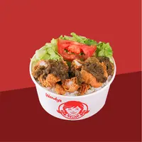 Menu rekomendasi dengan sambal khas nusantara (Wendy's)