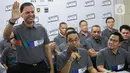Menurutnya, hal ini sengaja dilakukan supaya timnya dapat saling mengisi kekosongan dan memiliki tujuan yang sama memenangkan pasangan Anies-Imin di Pilpres 2024. (Liputan6.com/Faizal Fanani)
