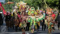 Karnaval Meriahkan Pernikahan Gibran-Selvi