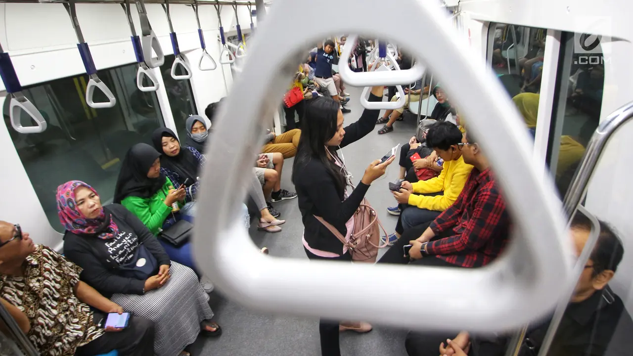 MRT Jakarta Mulai Berbayar