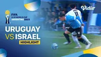 Berita video highlights semifinal Piala Dunia U-20, Uruguay menang tipis 1-0 atas Israel, Jumat dini hari (9/6/23)