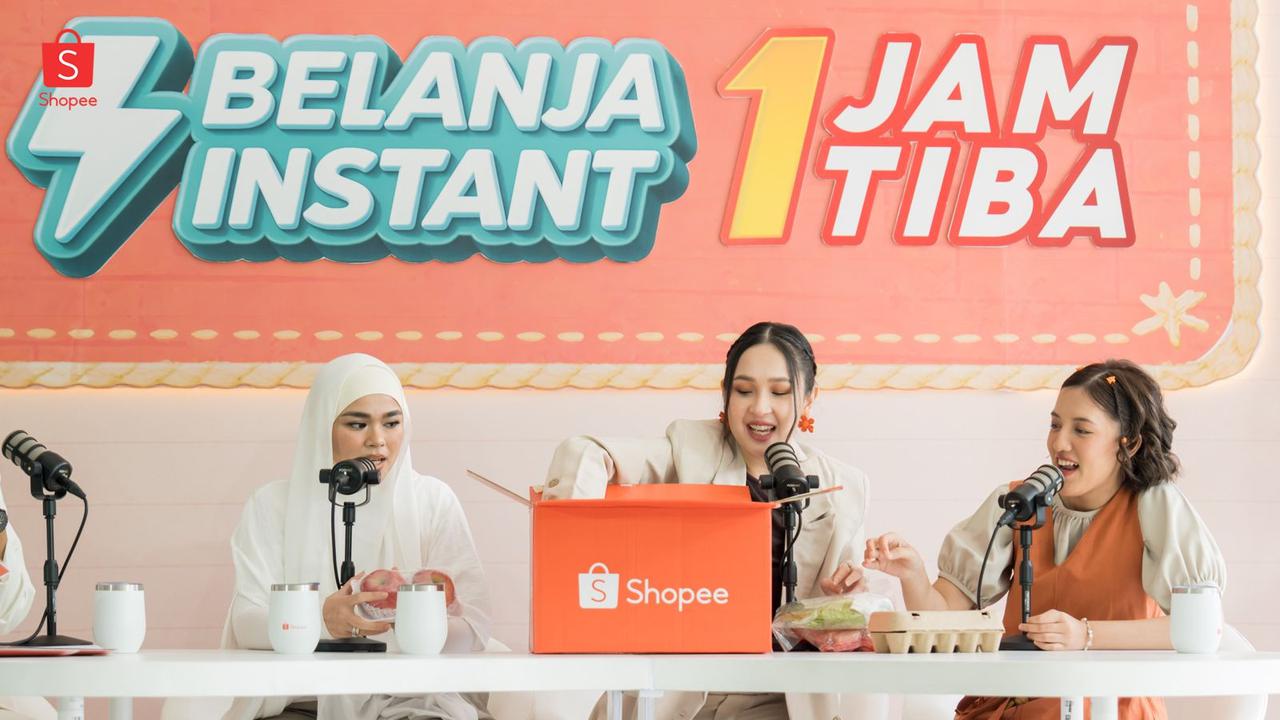 Gaya Hidup 'Sat-Set' Makin Digemari, Shopee Belanja Instant 1 Jam Tiba Jadi Andalan SIVIA, Agatha Pricilla, dan Ify Alyssa