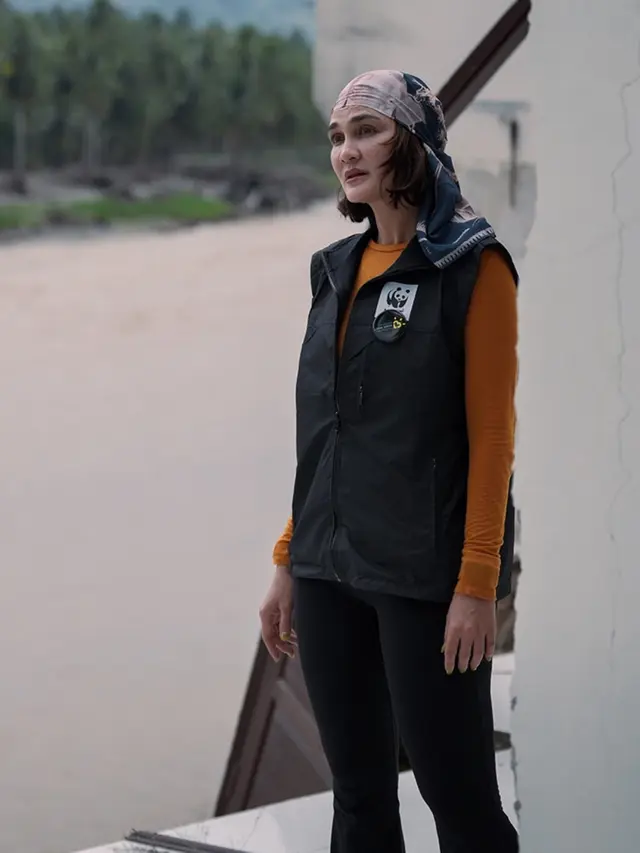 Luna Maya saat Berada di Aceh. [@lunamaya]