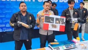 Polisi Bongkar Tempat Pengolahan Emas Ilegal di Bogor