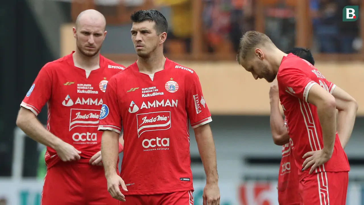 Pemain Persija Jakarta Michael Krmencik, Hanno Behrens, Ondrej Kudela