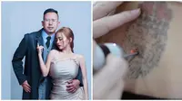 Jelang menikah, Cupi Cupita hapus tato di tubuhnya secara bertahap. (Sumber: Instagram/cupitagobras19/ YouTube/Cupita Open)