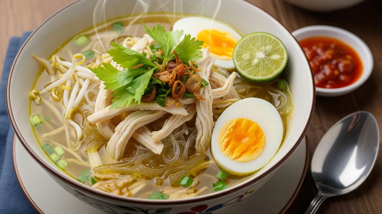 Membuat Soto Ayam Kuah Bening