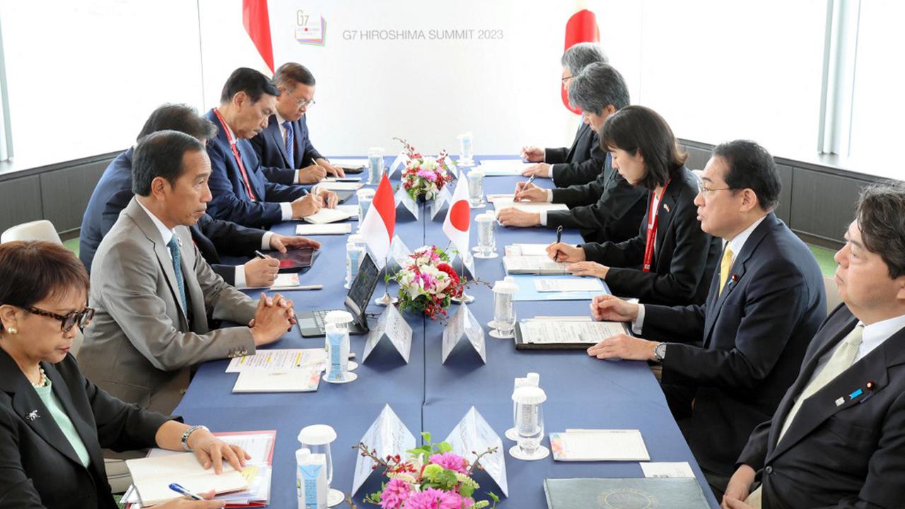 Jokowi Kishida KTT G7