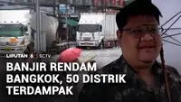 Hujan Deras Rendam Bangkok, 50 Distrik Terdampak Banjir hingga Lumpuhkan Aktivitas