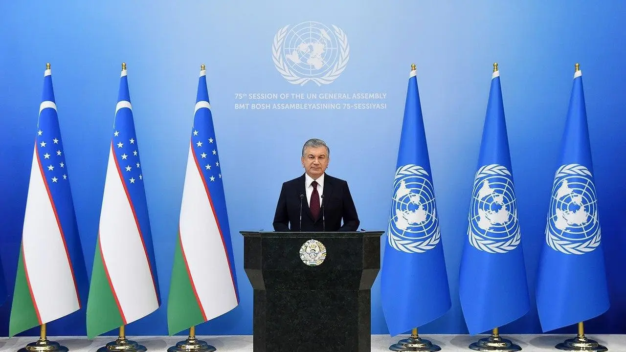 Presiden Uzbekistan Shavkat Mirziyoyev menyatakan bahwa pandemi global Corona COVID-19 telah sangat mengubah hubungan internasional (Kedubes Uzbekistan)