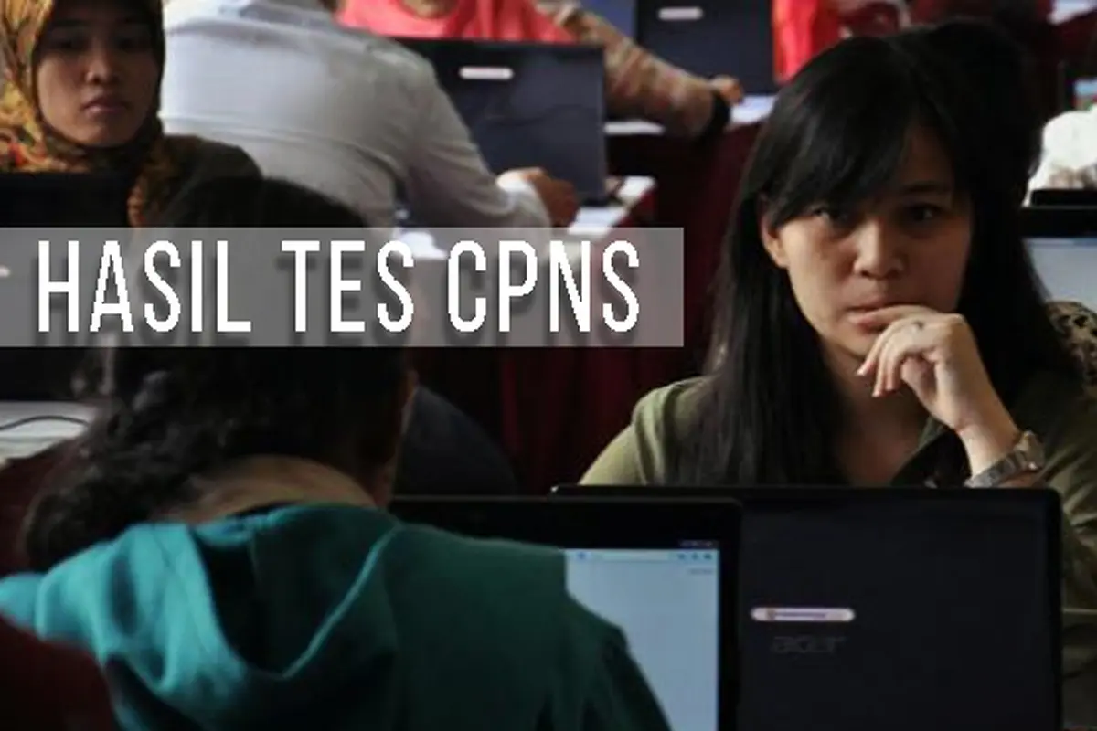 Ilustrasi Hasil Tes CPNS