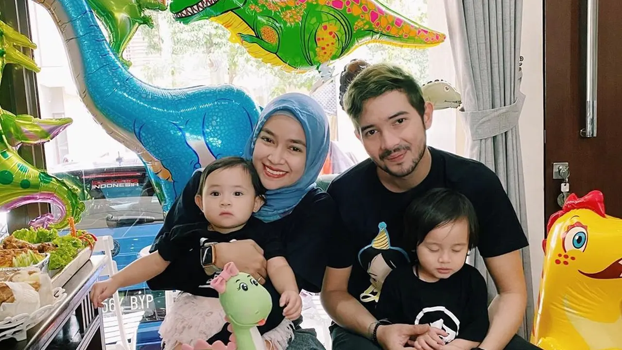 6 Momen Perayaan Ulang Tahun Buah Hati Donny Michael dan Aryani Fitriana