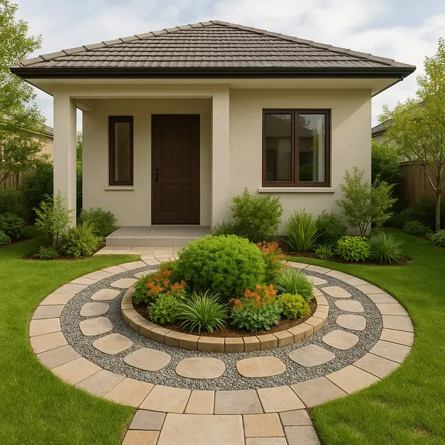 Model Rumah Tipe 36 dengan Kebun Mungil