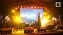 Sejumlah musisi dan penyanyi Tanah Air tampil memberikan aksi panggung terbaiknya dalam acara Pertamina Weekend Festival 2024. (Liputan6.com/Angga Yuniar)