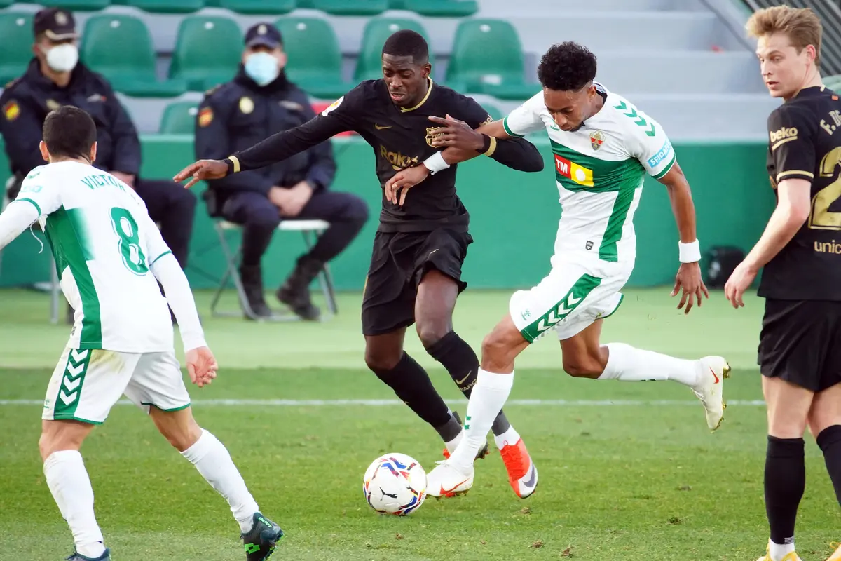 Liga Spanyol Elche vs Barcelona