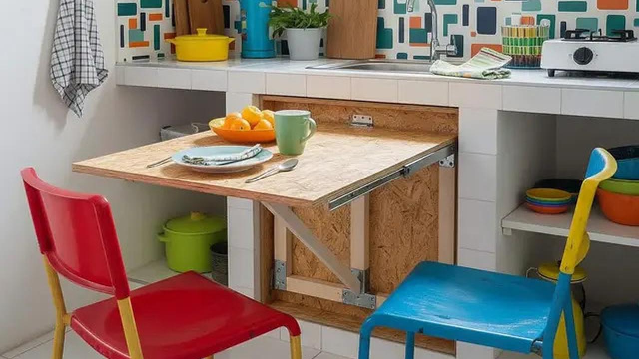 Dapur Rumah Kecil Tema Retro 80an dengan Budget 8 Juta, 7 Inspirasi Stylish Fungsional