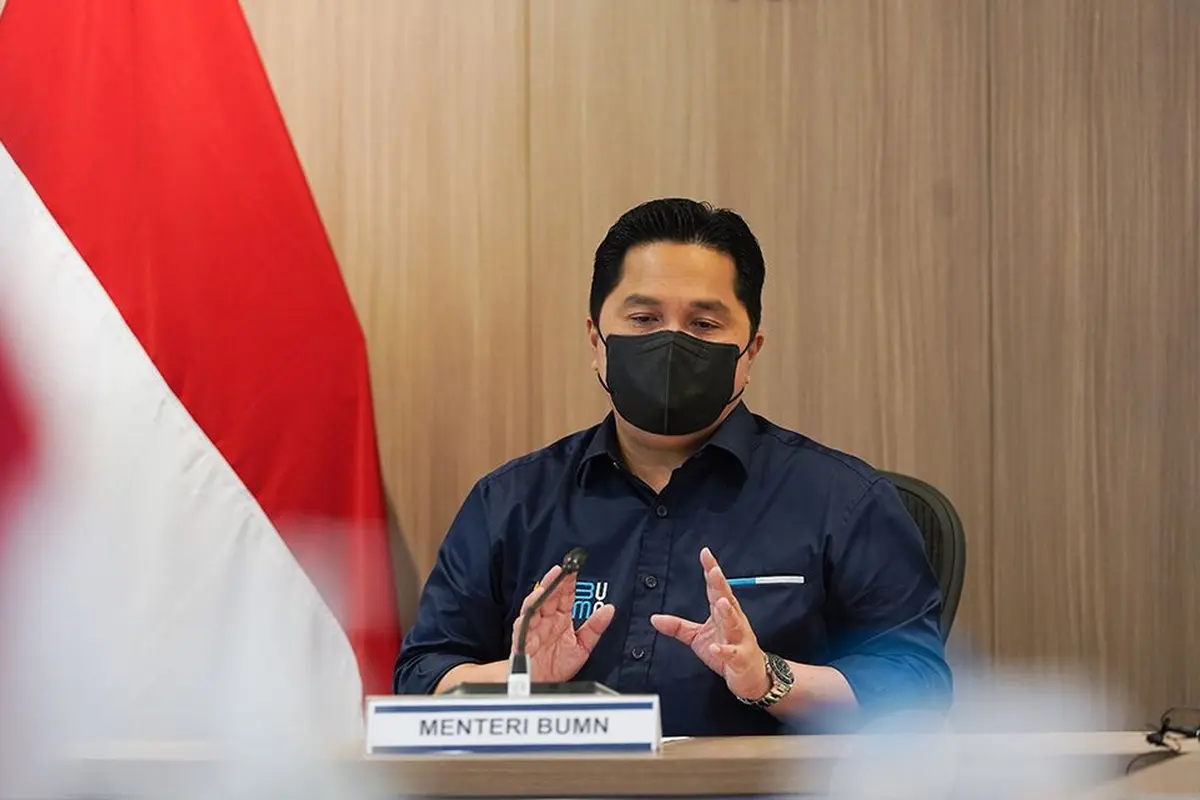 Menteri BUMN, Erick Thohir bekerja nyata untuk meningkatkan SDM Indonesia melalui perusahaan negara. (Dok BUMN)