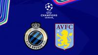 Liga Champions - Club Brugge Vs Aston Villa (Bola.com/Adreanus Titus)