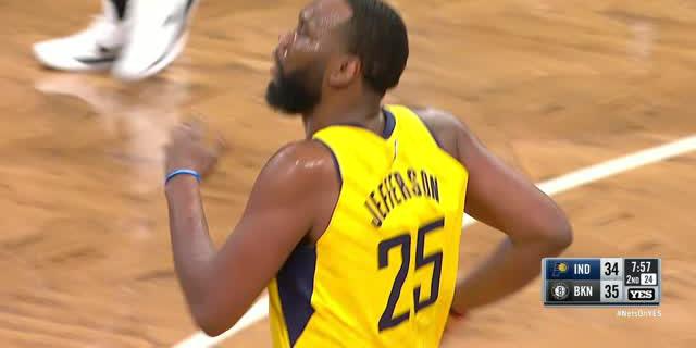 VIDEO : Cuplikan Pertandingan NBA, Pacers 108 vs Nets 103