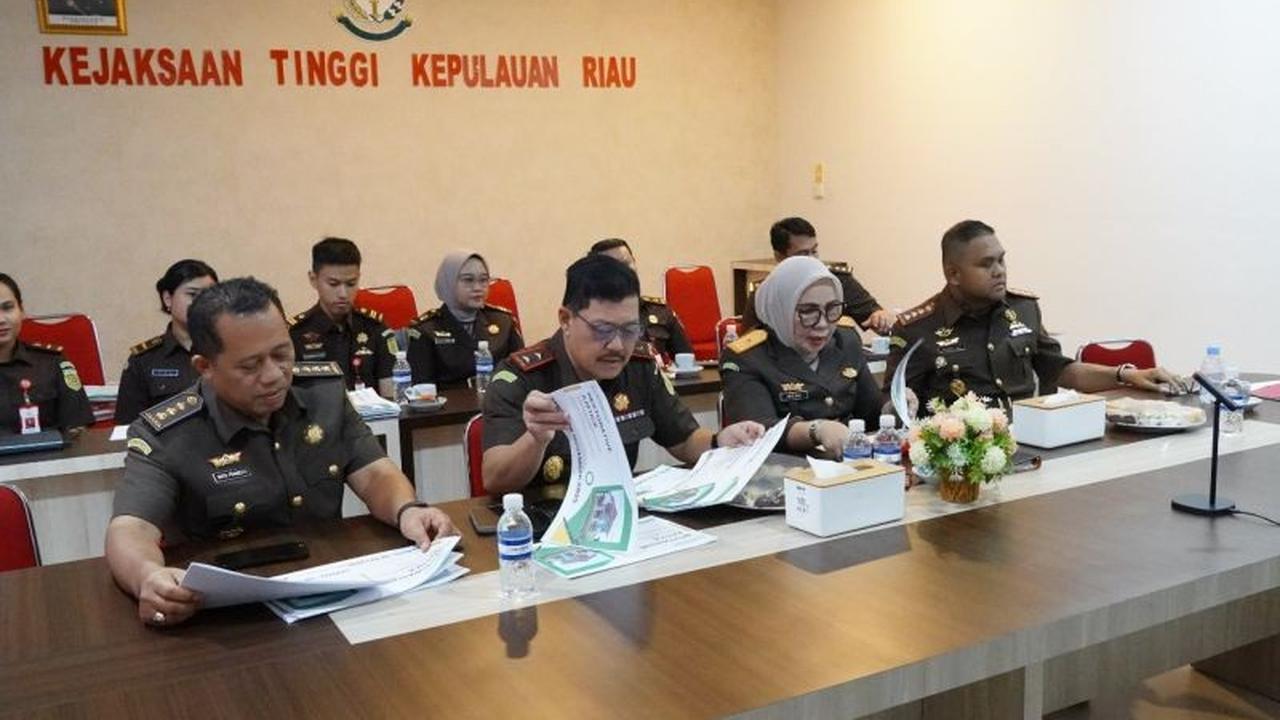 Kejati Kepri Hentikan Perkara Penadahan Motor Curian Melalui Keadilan Restoratif