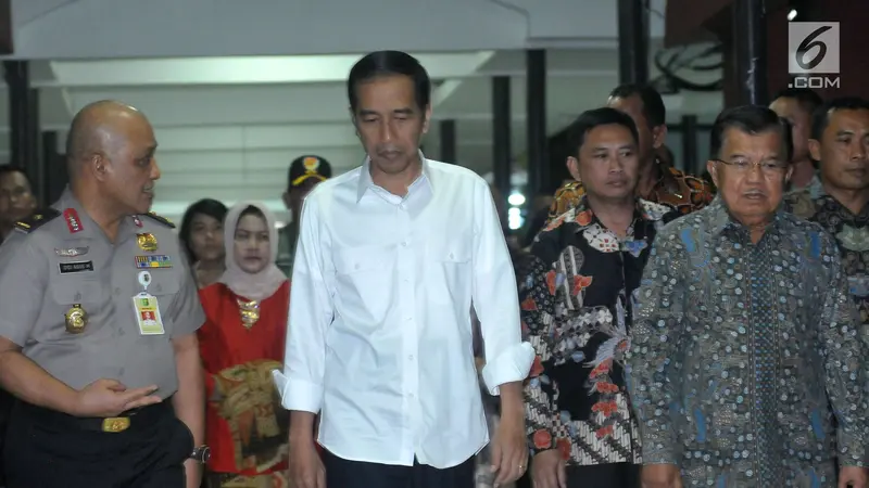 Pesan Jokowi Ketika Sambangi Lokasi Bom Kampung Melayu