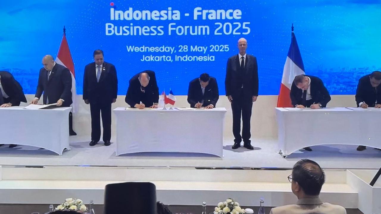 Menko Airlangga: Indonesia-Prancis Tandatangani 27 MoU Senilai USD11 Miliar, Babak Baru Kerja Sama Ekonomi