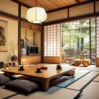 Ilustrasi Rumah Sederhana Gaya Jepang (credit: freepik)