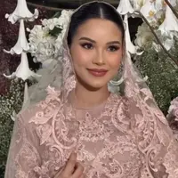 Alyssa Daguise saat Pengajian 4 Bulanan. [@bennusorumba]