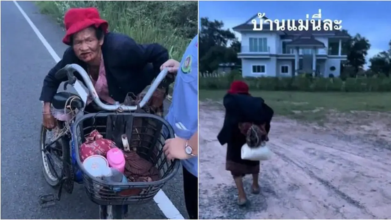 Wanita Ini Tolong Nenek yang Pakai Sepeda Tua Pulang ke Rumah, Ternyata Bos Perusahaan