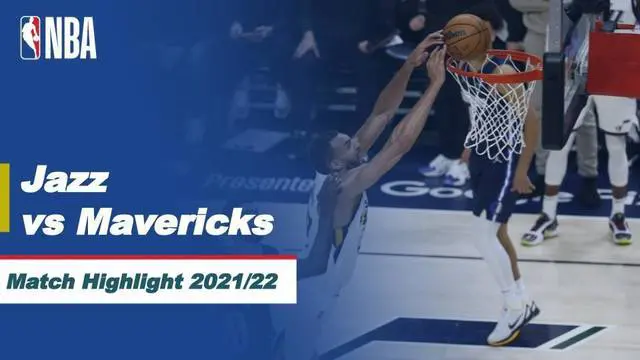 Berita video highlights NBA, pertandingan antara Utah Jazz melawan Dallas Mavericks pada game keempat playoff NBA 2021/2022, Minggu (24/4/2022).