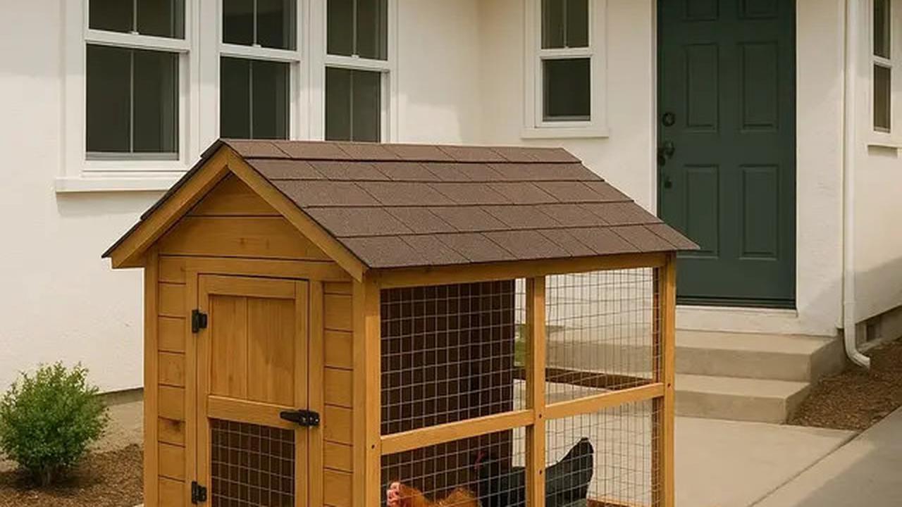 6 Model Kandang Ayam di Depan Rumah untuk Lahan Sempit, Fungsional dan Rapi