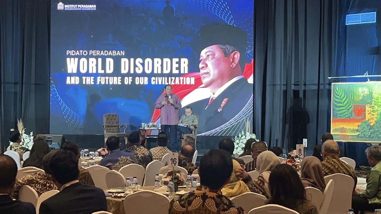 SBY Bicara Tentang Keruntuhan Peradaban, Ingatkan Pemimpin Jangan Main-main dengan Kekuasaan 'Kita Telah Menyaksikan Negara Kuat Jatuh