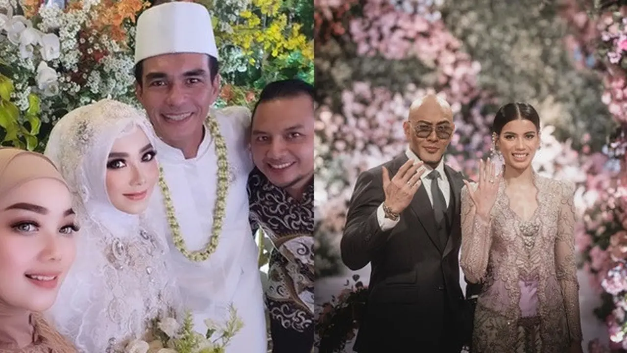 Menikah Lagi, 6 Artis Ini Lepas Status Duda di 2022