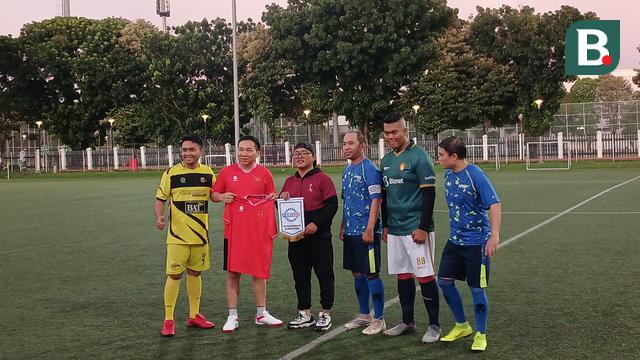 PSSI Pers Vs Media Vietnam di Lapangan C Komplek Gelora Bung Karno Jakarta