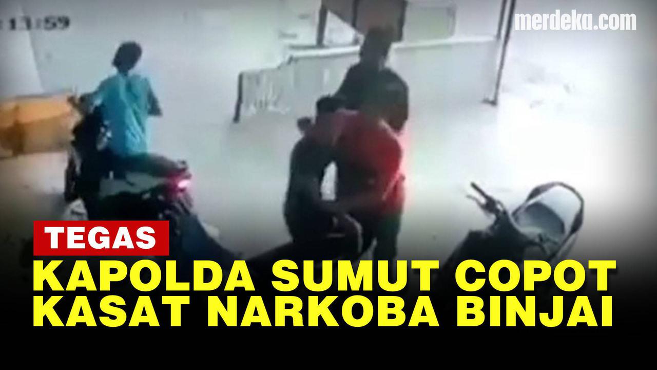 VIDEO: Kasat Narkoba Polres Binjai Dicopot Usai Anak Buah Jebak Warga dengan Sabu