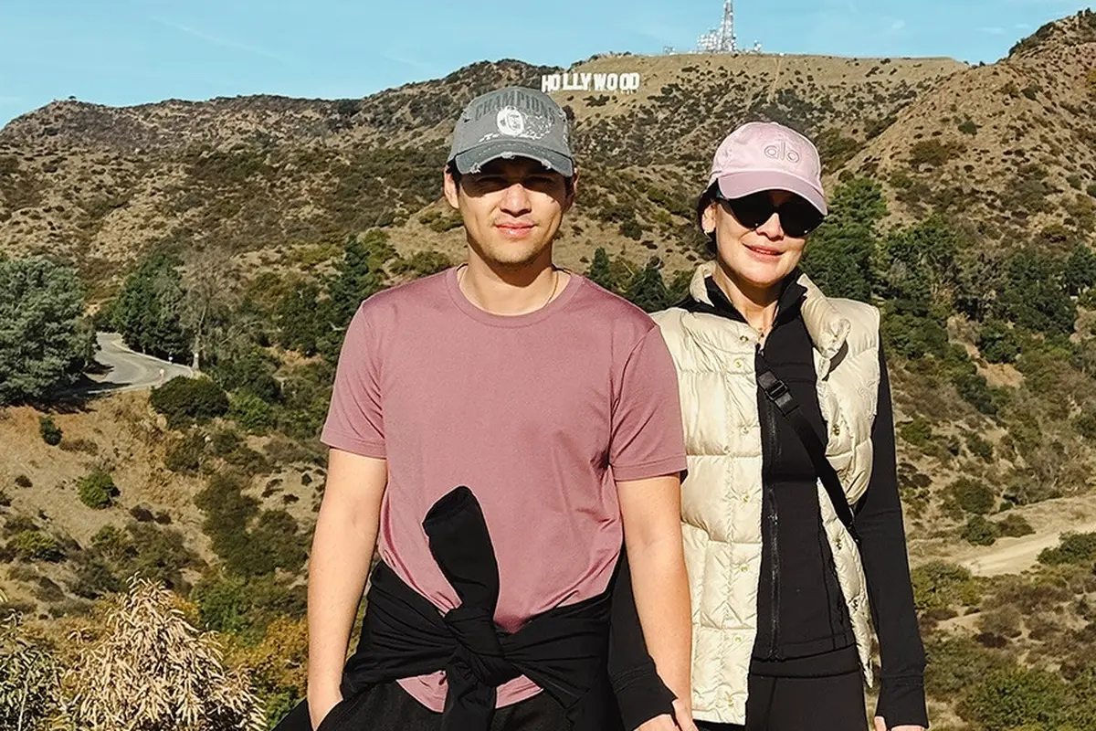 Gaya Liburan Tahun Baru Luna Maya dan Maxime Bouttier Sebelum Dapat Peringatan Darurat Kebakaran di Los Angeles