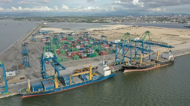 Makassar New Port.