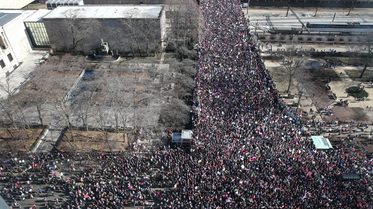20170121- Wanita AS Tumpah Ruah Saat Women's March-AP Photo