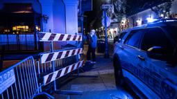 Badan Investigasi Utama atau FBI menyatakan mereka sedang menyelidiki tragedi pada malam pergantian tahun tersebut. (ANDREW CABALLERO-REYNOLDS/AFP)