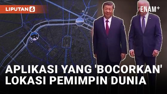 VIDEO: Gawat! Rahasia Lokasi Joe Biden dan Pemimpin Dunia Bocor karena Aplikasi Ini