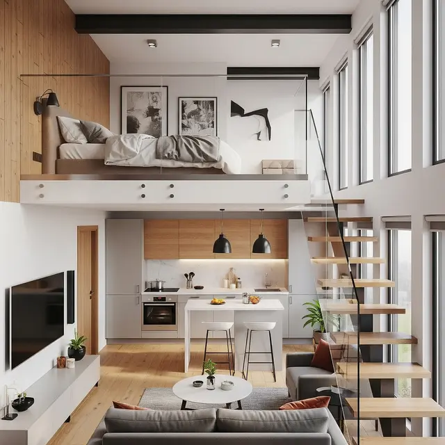 Model Rumah Kecil Tapi Terasa Luas Tanpa Sekat